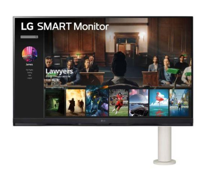 Monitor 32SQ780S-W 32 cale Smart 4K UHD webOS Ergo 