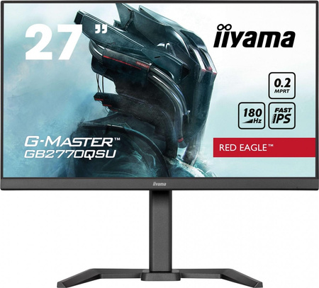 Monitor 27 cali GB2770QSU-B6 0.2ms,IPS,DP,HDMI,180Hz 