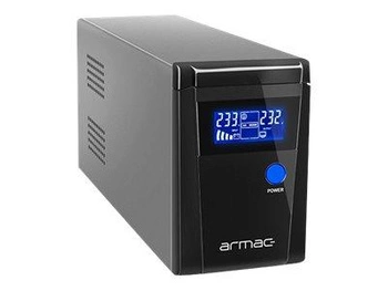 ARMAC O/850F/PSW Armac UPS OFFICE Pure Sine Wave 850VA LCD 2x schuko 230V, metalowa obudowa