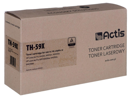 Actis TH-59X Toner (zamiennik HP CF259X; Supreme; 10000 stron; czarny) z chipem monitorującym poziom tonera. Zalecamy wyłączenie aktualizacji oprogramowania drukarki.