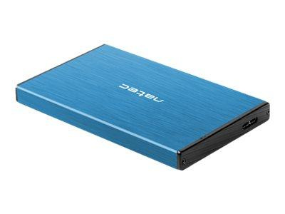 NATEC NKZ-1280 Natec obudowa RHINO GO USB 3.0 na dysk 2,5 SATA, niebieska, Aluminium