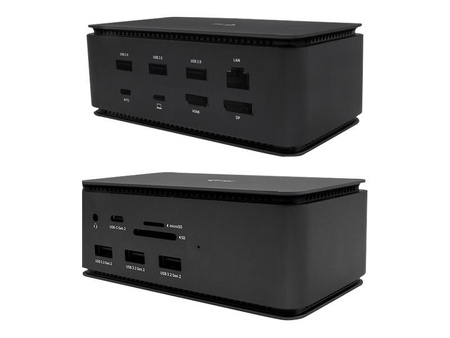 I-TEC USB 4.0 Metal Docking station Dual 4K HDMI DP PD 80 W