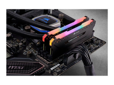 CORSAIR Vengeance RGB PRO Pamięć DDR4 16GB 2x8GB 3000MHz CL15 1.35V Czarna