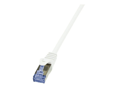 LOGILINK CQ3141S LOGILINK Patchcord Cat.6A 10G S/FTP PIMF PrimeLine 50m biały