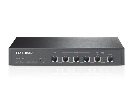 Router TP-Link TL-R480T+ 10/100Mbps 1xLAN, 3xLAN/WAN, 1xWAN