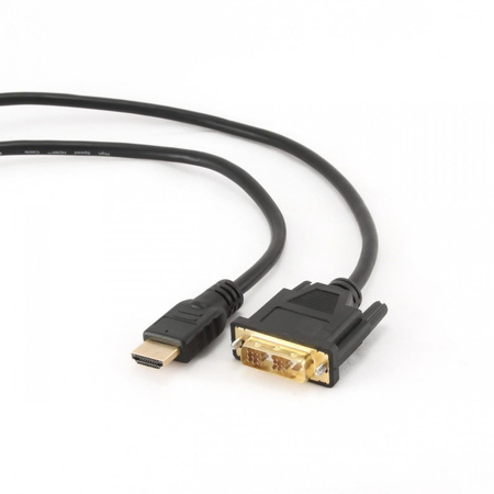 Kabel HDMI(M)->DVI-D(M)(18+1) 0.5m 