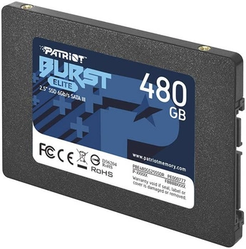 SSD 480GB Burst Elite 450/320MB/s SATA III 2.5