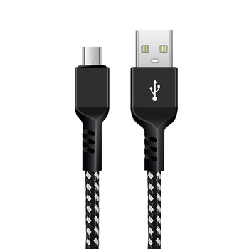 Kabel microUSB Maclean MCE473 Fast Charge 2,4A czarny