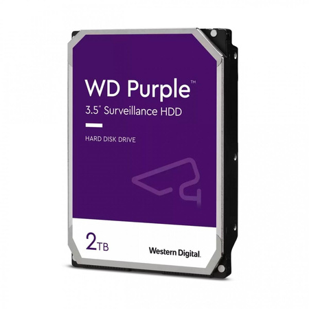 Dysk twardy WD Purple 2TB 3,5 256 MB 5400RPM WD23PURZ 