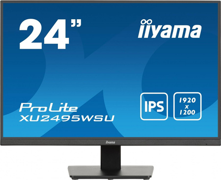 Monitor 24 cale XU2495WSU-B7 IPS,16:10,300cd,4ms,HDMI,DP,3xUSB(3.2),  1xUSB-c,2x2W,FlickerFree 