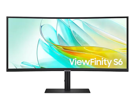 Monitor 34 cale ViewFinity S65UA VA 3440x1440 UWQHD 21:9 1xHDMI 1xDP 1xUSB-C(90W) 3xUSB 3.0 LAN (RJ45) 5ms 100Hz HAS+PIVOT zakrzywiony głośniki 3Y OS 