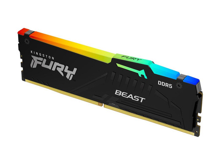 KINGSTON 16GB 5200MHz DDR5 CL40 DIMM FURY Beast RGB