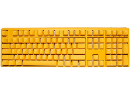 Klawiatura gamingowa Ducky One 3 Yellow Gaming Tastatur, RGB LED - MX-Speed-Silver (US)