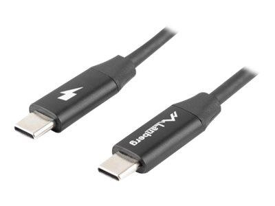 LANBERG USB-C M/M 2.0 cable 1.8m Quick Charge 4.0 black