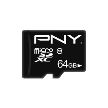 Karta MicroSDHC 64GB P-SDU64G10PPL-GE