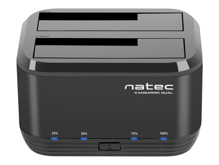 NATEC NSD-0955 Natec Stacja Dokująca HDD KANGAROO DUAL 2.5/3.5 USB 3.0 + zasilacz