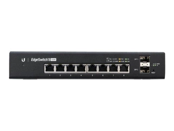 UBIQUITI ES-8-150W Ubiquiti ES-8-150W 8-port + 2xSFP Gigabit PoE switch 24V/48V 802.3af/802.3at