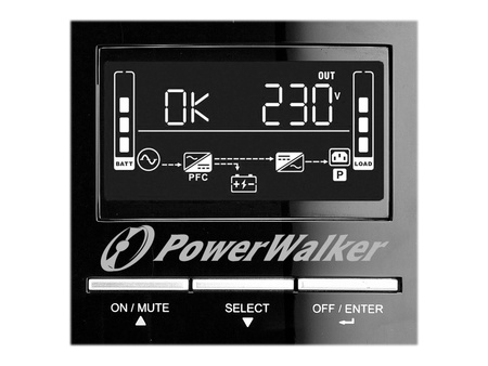 POWER WALKER VI UPS 3000VA CW FR Line-Interactive USB IEC RS-232 EPO