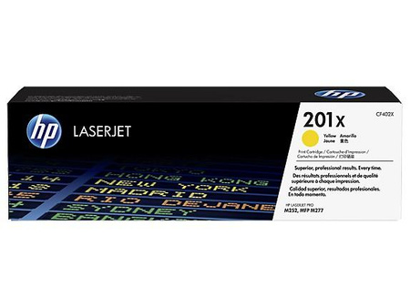 Toner  201X Yellow 2.3K CF402X