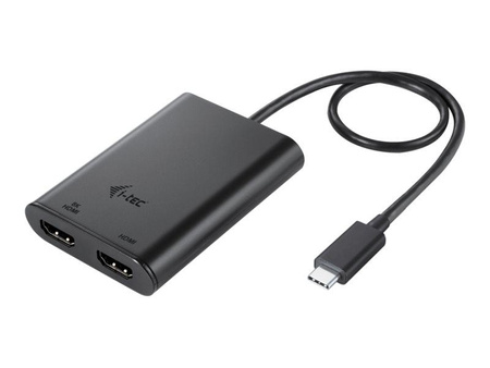 I-TEC USB-C Dual 4K/60Hz single 8K/30Hz HDMI Video Adapter 2x HDMI Port