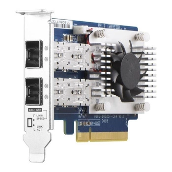 Qnap QXG-10G2SF-X710, 2x SFP+ 10GbE, low-profile, PCIe Gen3 x8