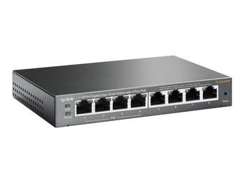 TPLINK TL-SG108PE TP-Link TL-SG108PE 8-port Gigabit Desktop Switch Easy Smart with 4-Port PoE