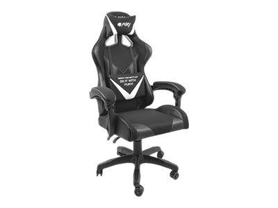 NATEC Fury gaming chair Avenger L black-white