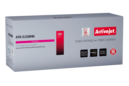 Activejet ATK-5150MN Toner (zamiennik Kyocera TK-5150M; Supreme; 10000 stron; czerwony)