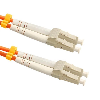 Patchcord Światłowodowy Qoltec LC-LC | Multimode | 50/125U | OM2 | Duplex | 1m